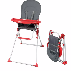 Bambisol Chaise Haute Bébé Pliable Fixe | Ultra Compacte et Légère, Tablette Amovible Réglable | Rouge Bambisol Chaise Haute Bébé Pliable Fixe | Ultra Compacte et Légère, Tablette Amovible Réglable | Rouge pas cher