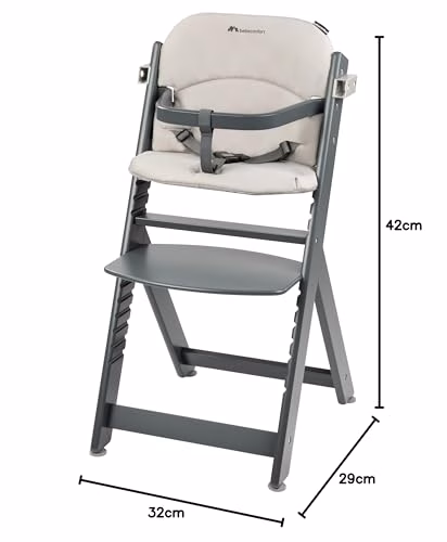 Bebeconfort Timba Comfort Coussin, extra rembourré pour chaise haute Timba, à partir de 6 mois, Lavable en machine, Grey Mist 2 Bebeconfort Timba Comfort Coussin, extra rembourré pour chaise haute Timba, à partir de 6 mois, Lavable en machine, Grey Mist pas cher