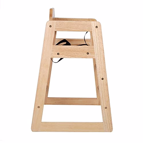 Bolero Chaise haute en bois durable et sécurisée pour bébés, Finition naturelle, Hauteur du siège : 500 mm, Comprend un harnais de taille à 3 points, DL900 4 Bolero Chaise haute en bois durable et sécurisée pour bébés, Finition naturelle, Hauteur du siège : 500 mm, Comprend un harnais de taille à 3 points, DL900 pas cher