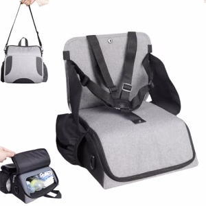 HEYOUTH Chaise haute portable pour bébé, chaise haute de voyage, rehausseur chaise pour enfants à manger, sac de voyage ou sac à langer pour bébés, jeunes enfants HEYOUTH Chaise haute portable pour bébé, chaise haute de voyage, rehausseur chaise pour enfants à manger, sac de voyage ou sac à langer pour bébés, jeunes enfants pas cher