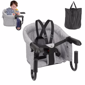 Herrselsam Chaise Bebe de Table Siege de Table Bebe avec Ceinture de Sécurité Chaise de Table pour Bébé Pliable avec Sac de Transport Siege de Table pour Bebe pour Maison et Voyage (Gris) Herrselsam Chaise Bebe de Table Siege de Table Bebe avec Ceinture de Sécurité Chaise de Table pour Bébé Pliable avec Sac de Transport Siege de Table pour Bebe pour Maison et Voyage (Gris) pas cher