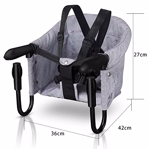 Herrselsam Siège de table pour bébé de 6 à 36 mois, Chaise Haute pour Bébé, Siège de Table Portable rehausseur de Chaise enfants à la maison et en voyage avec sac de transport, supporte jusqu’à 18 kg 2 Herrselsam Siège de table pour bébé de 6 à 36 mois, Chaise Haute pour Bébé, Siège de Table Portable rehausseur de Chaise enfants à la maison et en voyage avec sac de transport, supporte jusqu’à 18 kg pas cher