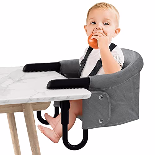 Herrselsam Siège de table pour bébé de 6 à 36 mois, Chaise Haute pour Bébé, Siège de Table Portable rehausseur de Chaise enfants à la maison et en voyage avec sac de transport, supporte jusqu’à 18 kg Herrselsam Siège de table pour bébé de 6 à 36 mois, Chaise Haute pour Bébé, Siège de Table Portable rehausseur de Chaise enfants à la maison et en voyage avec sac de transport, supporte jusqu’à 18 kg pas cher