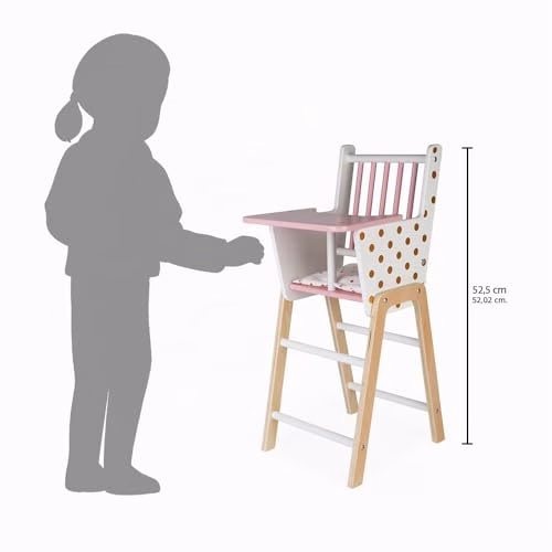 Janod – Chaise Haute Candy Chic – en Bois Avec Coussin et Plateau Repas – Jouet d’Imitation – Accessoires pour Poupons – dès 3 Ans, J05888 3 Janod – Chaise Haute Candy Chic – en Bois Avec Coussin et Plateau Repas – Jouet d’Imitation – Accessoires pour Poupons – dès 3 Ans, J05888 pas cher