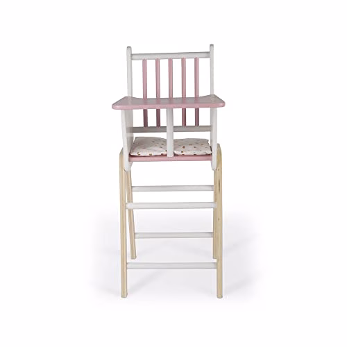 Janod – Chaise Haute Candy Chic – en Bois Avec Coussin et Plateau Repas – Jouet d’Imitation – Accessoires pour Poupons – dès 3 Ans, J05888 5 Janod – Chaise Haute Candy Chic – en Bois Avec Coussin et Plateau Repas – Jouet d’Imitation – Accessoires pour Poupons – dès 3 Ans, J05888 pas cher