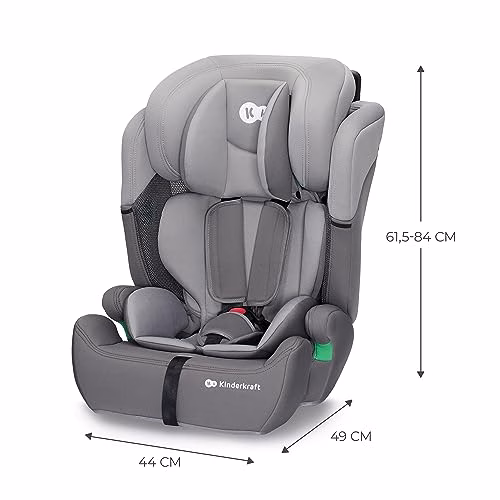Kinderkraft COMFORT UP i-Size 76 et 150 cm, Siège auto bébé Groupe 1/2/3 de 9 à 36 kg, 15 mois à 12 ans, Têtière ajustable, 11 niveaux de réglage, Harnais de sécurité 5 points, Housse amovible, Gris 3 Kinderkraft COMFORT UP i-Size 76 et 150 cm, Siège auto bébé Groupe 1/2/3 de 9 à 36 kg, 15 mois à 12 ans, Têtière ajustable, 11 niveaux de réglage, Harnais de sécurité 5 points, Housse amovible, Gris pas cher
