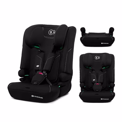 Kinderkraft I-COMFY, Siège auto, Pour enfant, Réglable (76-150 cm), Dossier réglable, Harnais de sécurité à 5 points, Système de croissance facile, pour enfant, Installation facile, Noir Kinderkraft I-COMFY, Siège auto, Pour enfant, Réglable (76-150 cm), Dossier réglable, Harnais de sécurité à 5 points, Système de croissance facile, pour enfant, Installation facile, Noir pas cher