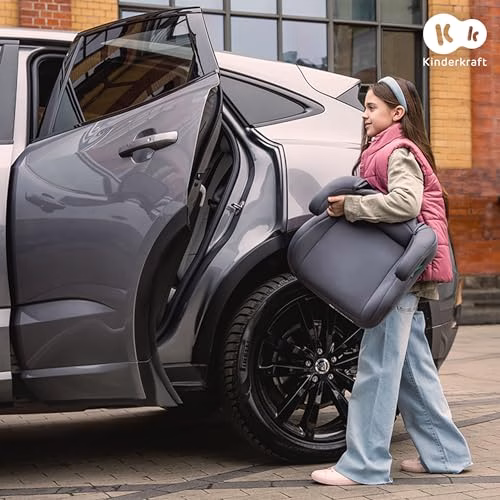 Kinderkraft I-SPARK i-Size Siège auto bébé Groupe 2/3 100-150 cm, de 3,5 à 12 ans, 15 à 36 kg, léger (4,85 kg), ceinture de sécurité à 3 points, Protection latérale, Noir 2 Kinderkraft I-SPARK i-Size Siège auto bébé Groupe 2/3 100-150 cm, de 3,5 à 12 ans, 15 à 36 kg, léger (4,85 kg), ceinture de sécurité à 3 points, Protection latérale, Noir pas cher