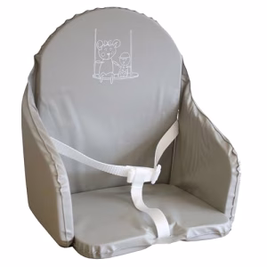 Looping Coussin de Chaise Haute Bébé | PVC Imperméable, Avec Sangles, Fabriqué France | Gris Clair Looping Coussin de Chaise Haute Bébé | PVC Imperméable, Avec Sangles, Fabriqué France | Gris Clair pas cher
