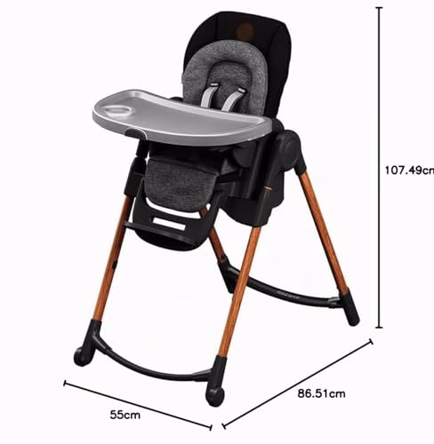 Maxi-Cosi Minla Chaise Haute Bébé Evolutive, 0 – 14 ans, 60 kg max, Chaise Haute Bébé, 9 Hauteurs Réglables, 5 Différentes Inclinaisons, 4 Positions de Plateau, Pliage compact, Essential Graphite 3 Maxi-Cosi Minla Chaise Haute Bébé Evolutive, 0 – 14 ans, 60 kg max, Chaise Haute Bébé, 9 Hauteurs Réglables, 5 Différentes Inclinaisons, 4 Positions de Plateau, Pliage compact, Essential Graphite pas cher