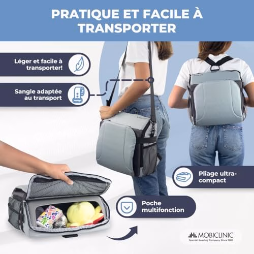 Mobiclinic ®kids, Rehausseur chaise enfant, Monkey, Haute de voyage, 6 à 36 mois, Jusqu’à 15kg, Pliable, Harnais 5 points réglable, Avec rangement, Portable, Bébé 5 Mobiclinic ®kids, Rehausseur chaise enfant, Monkey, Haute de voyage, 6 à 36 mois, Jusqu’à 15kg, Pliable, Harnais 5 points réglable, Avec rangement, Portable, Bébé pas cher