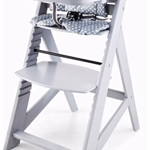 Moby-System Woody – Chaise Haute Bébé Évolutive en Bois avec Harnais 3 Points, Plateau Amovible & Coussin – Siège Sécurisé, Confortable et Ajustable de 6 Mois à 12 Ans (Gris) Moby-System Woody – Chaise Haute Bébé Évolutive en Bois avec Harnais 3 Points, Plateau Amovible & Coussin – Siège Sécurisé, Confortable et Ajustable de 6 Mois à 12 Ans (Gris) pas cher
