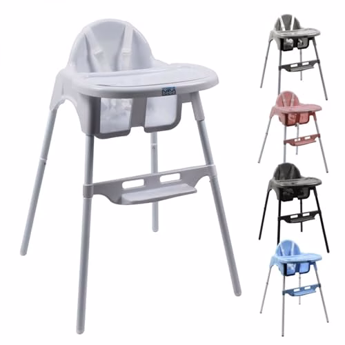 Monsieur Bébé – Chaise haute enfant, réglable hauteur et tablette – Plusieurs coloris Monsieur Bébé – Chaise haute enfant, réglable hauteur et tablette – Plusieurs coloris pas cher