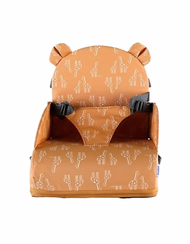 NOUKIE’S – Rehausseur Ocre Bébé de 9 mois à 3 ans Chaise Enfant avec Dossier et Coussin- Léger, Pliable et Nomade – Harnais, Sécurité – Imperméable, Déhoussable et Lavable – Max 13 kg – Idéal Voyage NOUKIE’S – Rehausseur Ocre Bébé de 9 mois à 3 ans Chaise Enfant avec Dossier et Coussin- Léger, Pliable et Nomade – Harnais, Sécurité – Imperméable, Déhoussable et Lavable – Max 13 kg – Idéal Voyage pas cher