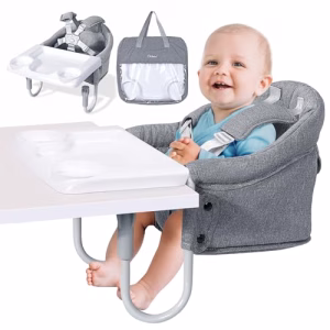 Orzbow Siège de Table pour Bébé avec Plateau Amovible, Chaise Bebe de Table avec Harnais 5 Points, Rembourrage Supplémentaire pour la Sangle d’épaule, pour Maison et Voyage Orzbow Siège de Table pour Bébé avec Plateau Amovible, Chaise Bebe de Table avec Harnais 5 Points, Rembourrage Supplémentaire pour la Sangle d’épaule, pour Maison et Voyage pas cher