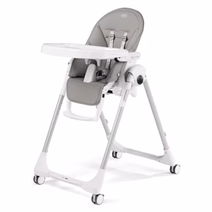Peg Perego Prima Pappa Follow Me, Chaise Haute, Gris (ice) Peg Perego Prima Pappa Follow Me, Chaise Haute, Gris (ice) pas cher