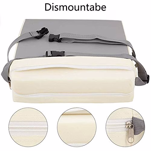 Portable Réhausseur Coussin de Siège Chaise Haute Lavable avec Boucle de Sécurité pour Repas Voyage de Bébé Bambin Enfant Tout-Petit (Beige) 5 Portable Réhausseur Coussin de Siège Chaise Haute Lavable avec Boucle de Sécurité pour Repas Voyage de Bébé Bambin Enfant Tout-Petit (Beige) pas cher