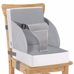 Rehausseur de chaise pour enfant, ceinture à 3 points, coussin d’assise pour enfants et bébés en PU imperméable avec sangles, coussin de siège pour enfants et tout-petits (gris)… Rehausseur de chaise pour enfant, ceinture à 3 points, coussin d’assise pour enfants et bébés en PU imperméable avec sangles, coussin de siège pour enfants et tout-petits (gris)… pas cher