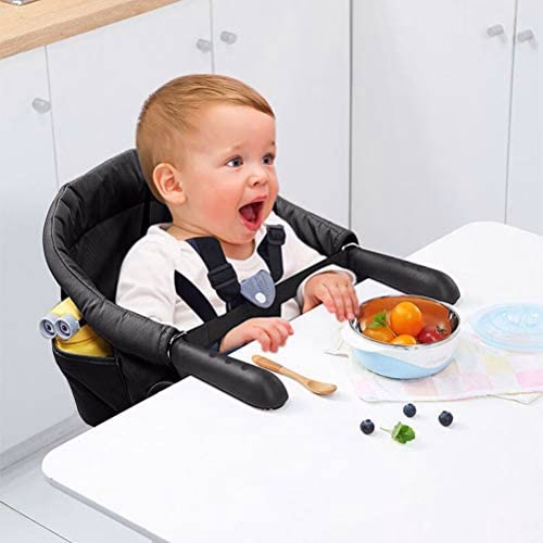 Siège bébé Siège de Table pliable, Chaise Haute Pliant pour Enfants avec Sangles Portable Pliable, pour à la maison et en déplacement dans (jusqu’à 15 kg) 2 Siège bébé Siège de Table pliable, Chaise Haute Pliant pour Enfants avec Sangles Portable Pliable, pour à la maison et en déplacement dans (jusqu’à 15 kg) pas cher