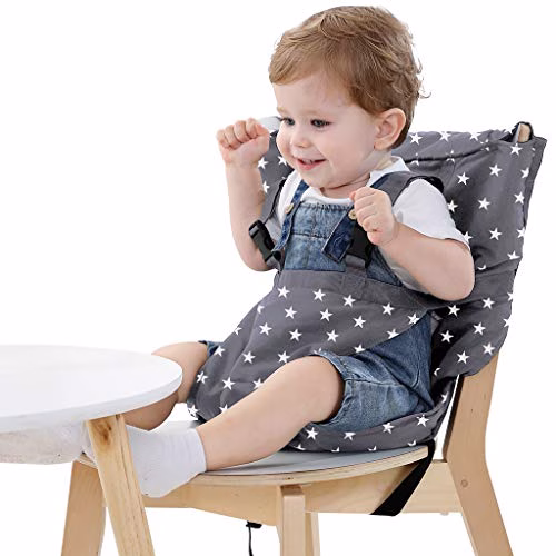 Vine Easy Seat Siège portable de voyage pour chaise haute, siège réglable, sécurisé et lavable | pour tout-petits | Tissu pratique, tient dans votre sac à main – Gris Vine Easy Seat Siège portable de voyage pour chaise haute, siège réglable, sécurisé et lavable | pour tout-petits | Tissu pratique, tient dans votre sac à main – Gris pas cher