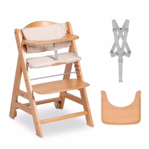 hauck Chaise Haute Bébé Evolutive Beta+ en Bois 6 Mois à 90 kg – Avec Roulettes, Coussin, Plateau Repas, Arceau de Sécurité, Harnais 5 Points et Sangle d’Entrejambe – Naturel hauck Chaise Haute Bébé Evolutive Beta+ en Bois 6 Mois à 90 kg – Avec Roulettes, Coussin, Plateau Repas, Arceau de Sécurité, Harnais 5 Points et Sangle d’Entrejambe – Naturel pas cher