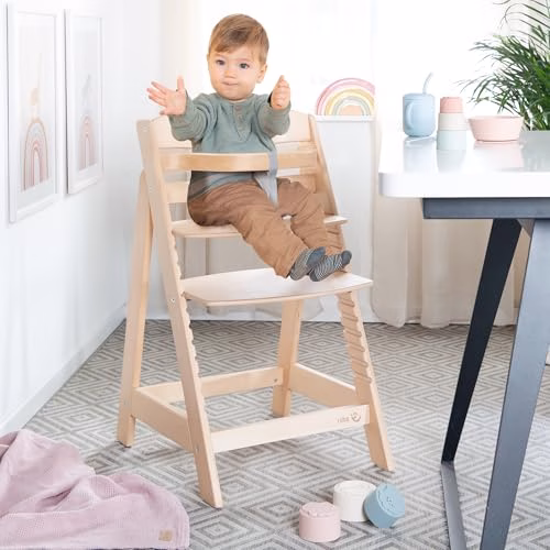 roba Chaise Haute Évolutive en Bois Naturel Sit Up III – Hauteur Réglable – de 6 Mois jusqu’à 50 kg – Chaise Bébé Résistante avec Barre de Sécurité 5 roba Chaise Haute Évolutive en Bois Naturel Sit Up III – Hauteur Réglable – de 6 Mois jusqu’à 50 kg – Chaise Bébé Résistante avec Barre de Sécurité pas cher