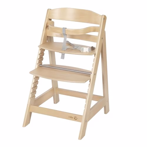 roba Chaise Haute Évolutive en Bois Naturel Sit Up III – Hauteur Réglable – de 6 Mois jusqu’à 50 kg – Chaise Bébé Résistante avec Barre de Sécurité roba Chaise Haute Évolutive en Bois Naturel Sit Up III – Hauteur Réglable – de 6 Mois jusqu’à 50 kg – Chaise Bébé Résistante avec Barre de Sécurité pas cher