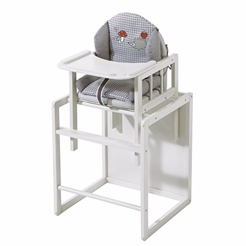 roba Coussin de Chaise Haute Combinée Adam & Eule – Facile à Nettoyer et Lavable – Réducteur de Siège Confortable – dès 6 Mois – Imprimé Hérisson – Carreaux Vichy Gris 2 roba Coussin de Chaise Haute Combinée Adam & Eule – Facile à Nettoyer et Lavable – Réducteur de Siège Confortable – dès 6 Mois – Imprimé Hérisson – Carreaux Vichy Gris pas cher