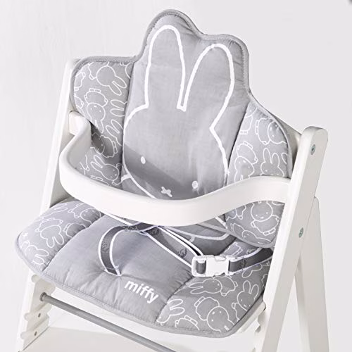 roba Coussin de Chaise Haute miffy® en 2 Pièces – Imperméable et sans Phtalates – Réducteur de Siège Confortable – dès 6 Mois – Imprimé Lapin – Blanc / Gris 3 roba Coussin de Chaise Haute miffy® en 2 Pièces – Imperméable et sans Phtalates – Réducteur de Siège Confortable – dès 6 Mois – Imprimé Lapin – Blanc / Gris pas cher